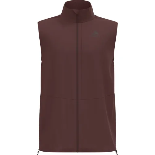 Odlo, Odlo Zeroweight Warm Laufweste für Herren - Running - maron, M