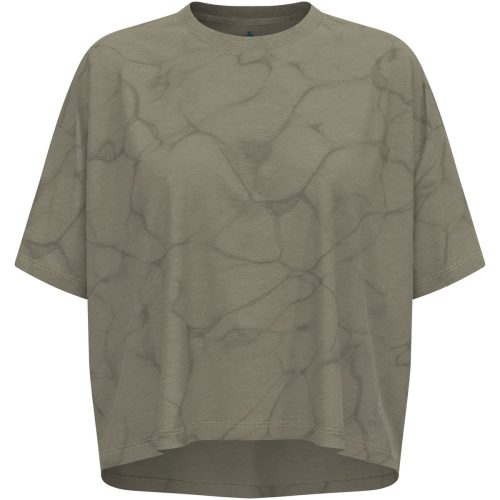 Odlo, Odlo Active 365 Natural Blend Print Lauf-T-Shirt für Damen - Training - grün, L