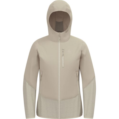 Odlo, Odlo Ascent Hybrid Isolationsjacke für Damen - Wandern, Casual Comfort - beige, M