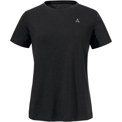 Schöffel, Schöffel T-Shirt "T Shirt Hohberg L" Kurzarm, mit Rundhalsausschnitt, ohne Verschluss