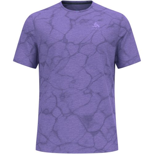 Odlo, Odlo Zeroweight Engineered Chill-Tec Lauf-T-Shirt für Herren - Training, Running - lila, XXL
