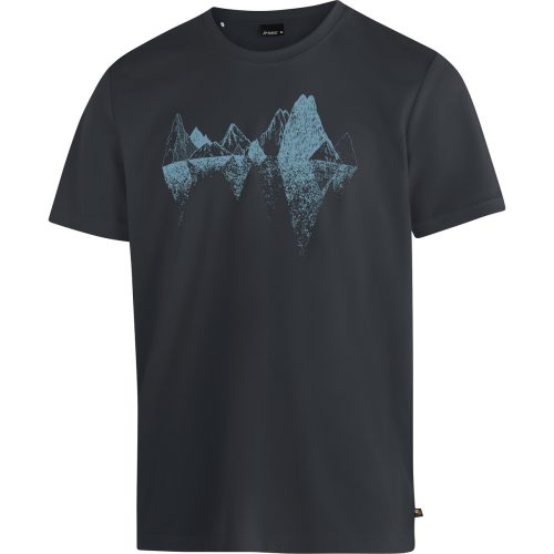 maier sports, Maier Sports T-Shirt "Tilia Pique M" Herren Kurzarmshirt, leichtes Sommer Funktionsshirt, Rundhals, Reg Fit