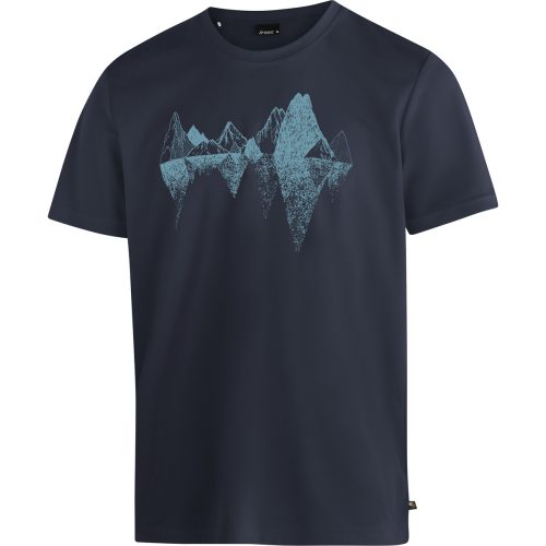 maier sports, Maier Sports T-Shirt "Tilia Pique M" Herren Kurzarmshirt, leichtes Sommer Funktionsshirt, Rundhals, Reg Fit