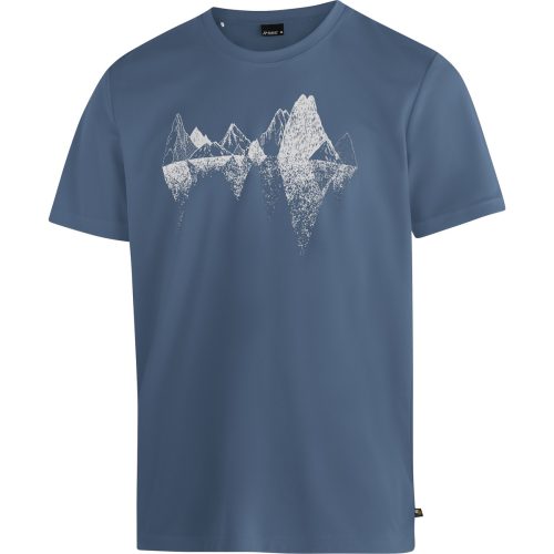 maier sports, Maier Sports T-Shirt "Tilia Pique M" Herren Kurzarmshirt, leichtes Sommer Funktionsshirt, Rundhals, Reg Fit
