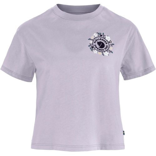 Fjällräven Damen Fjällblomster Logo T-Shirt