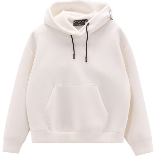 CMP, CMP Kapuzenpullover "WOMAN SWEAT FIX HOOD" mit fixierter Kapuze, aus Polyester, Viskose und Elasthan