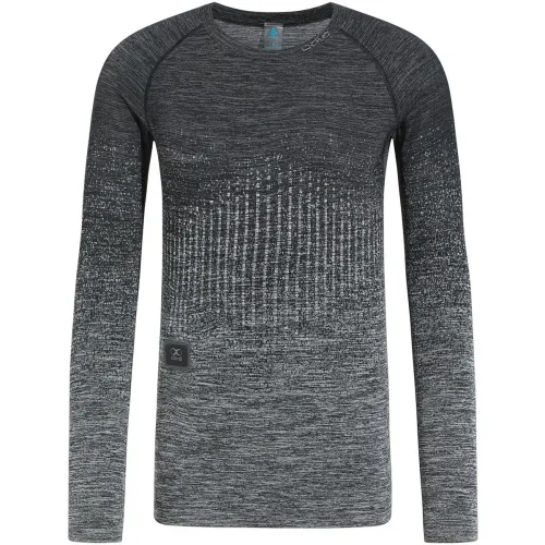 Odlo, Odlo I-Thermic X-Warm Base Layer Shirt für Herren - Ski & Snow - grau, S