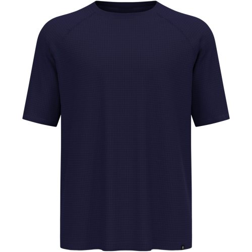 Odlo, Odlo Wool Waffle T-Shirt für Herren - Wandern, Casual Comfort - blau, XL