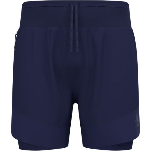 Odlo, Odlo X-Alp 6 Inch 2-in-1-Trailrunning-Shorts 2.0 für Herren - Trail Running, Wandern - blau, XXL