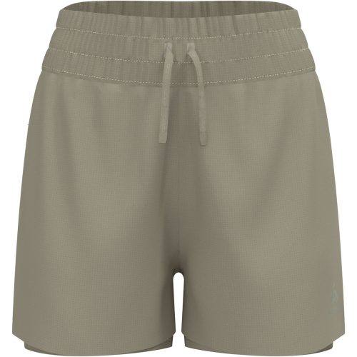 Odlo, Odlo Zeroweight 3 Inch 2-in-1 Laufshorts 2.0 für Damen - Training, Running - grün, XL
