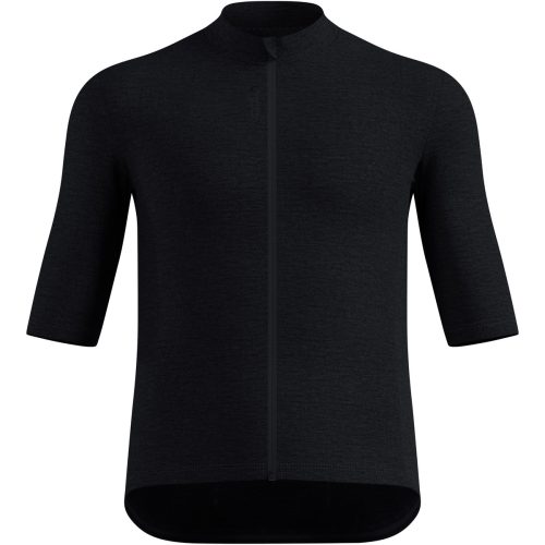 Odlo, Odlo Zeroweight Merino Rad-Shirt Full-Zip für Herren - Radsport - schwarz, S