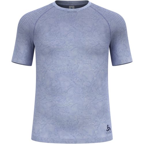 Odlo, Odlo Performance Light - Tie Dye Base Layer T-Shirt für Herren - Training, Radsport - blau, XXL