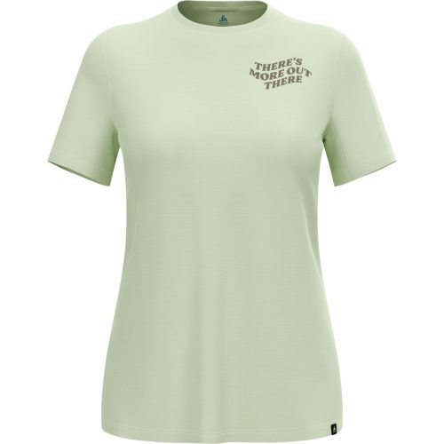 Odlo, Odlo There's More Merino 160 T-Shirt für Damen - Wandern, Casual Comfort - grün, XL