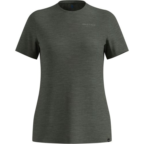 Odlo Damen Odlo X Pow Merino Tencel T-Shirt
