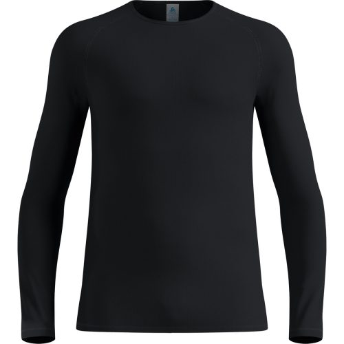 Odlo, Odlo Funktionsshirt "BL TOP crew neck l/s-ACTIVE LIGHT" mit Rundhalsausschnitt, Kurzarm-Design, schnell trocknend