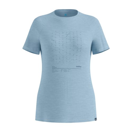 Odlo Damen Merino Tencel Hyper Map T-Shirt
