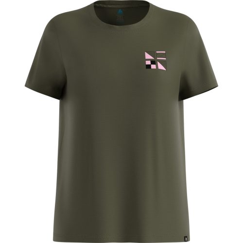 Odlo Damen Cotton Blend Odlo Flags T-Shirt