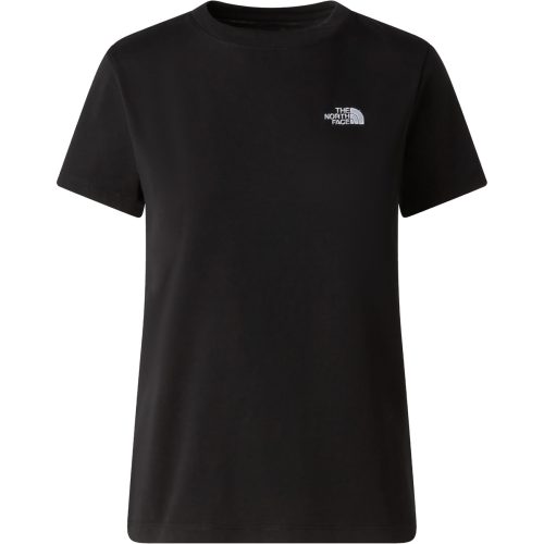 The North Face - T-Shirt, W Evolution Simple Dome Slm Short Sleeve, XS, Black