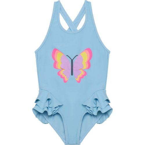 Colorkids, Badeanzug Rüschen Schmetterling