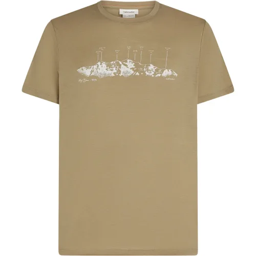 Icebreaker Herren Merino 150 Tech Lite The Peaks T-Shirt