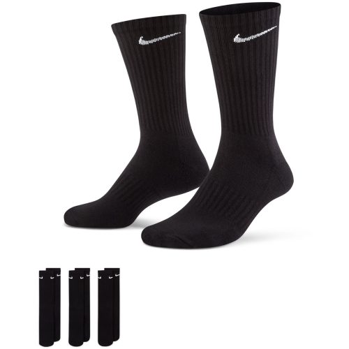 Nike - Triopack, wadenlange Sp-Sock, für Herren, Black, Größe L