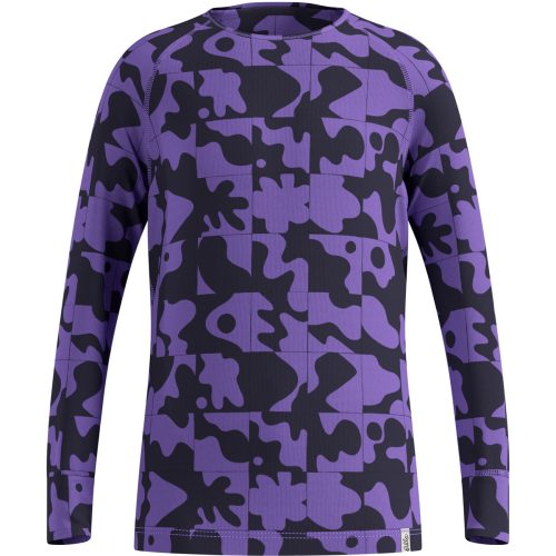 Odlo Kinder Active Warm Graphic Crew Longsleeve