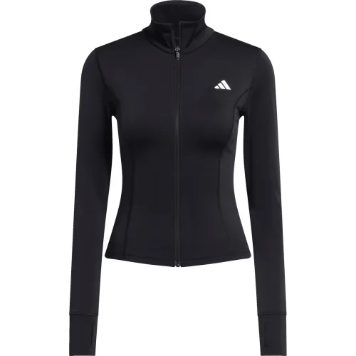 adidas performance, adidas Performance Rollkragenpullover "OPTIME ESSENTIALS FULL-ZIP"