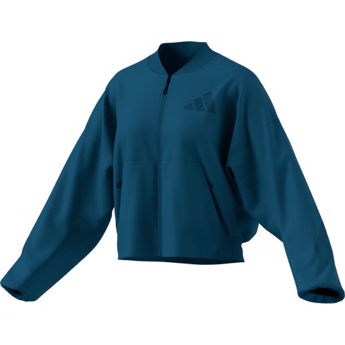 adidas - Trainerjacke, für Damen, Blau, Größe S