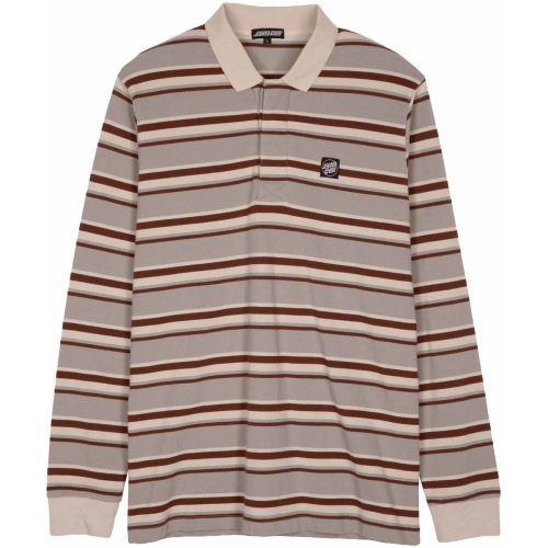 Santa Cruz, Santa Cruz Longsleeve "CERA LS POLO" für sportliche Aktivitäten, sportlicher Stil, aus Baumwolle