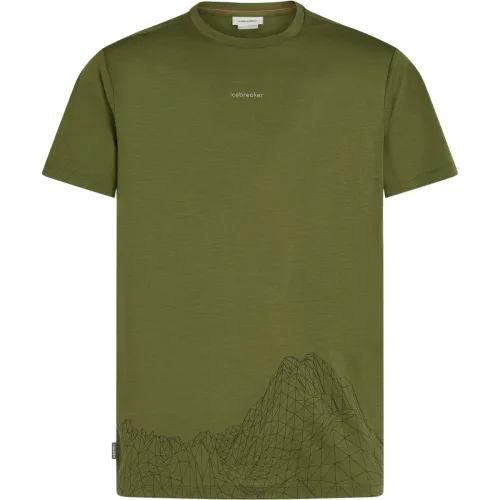 Icebreaker Herren Merino 150 Tech Lite 3D Mapping T-Shirt
