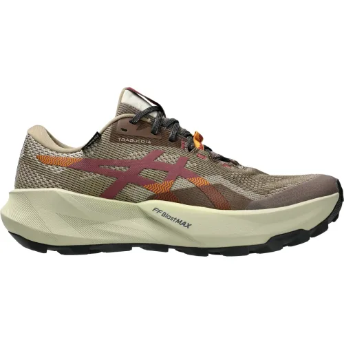 Asics, Asics Trailrunningschuh "TRABUCO 14 Gore-Tex" 2 tlg. wasserdicht, profiliertes Gummi-Laufsohlenprofil, mit Schnürung
