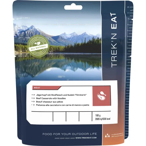Trek'n Eat, Trek'n Eat Jägertopf mit Rindfleisch Outdoornahrung Blau, Herren, Größe: 0