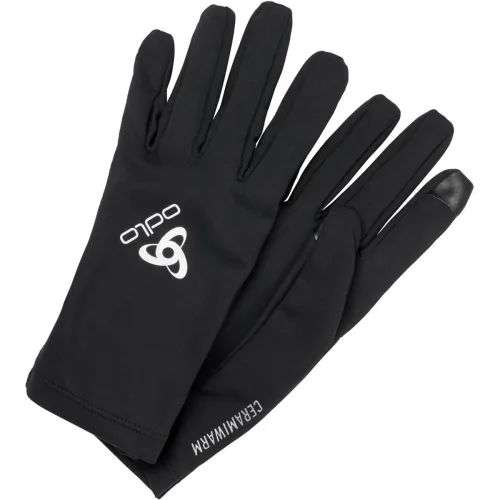 Odlo, Odlo Ceramiwarm Light Handschuhe - Trail Running, Running - schwarz, L