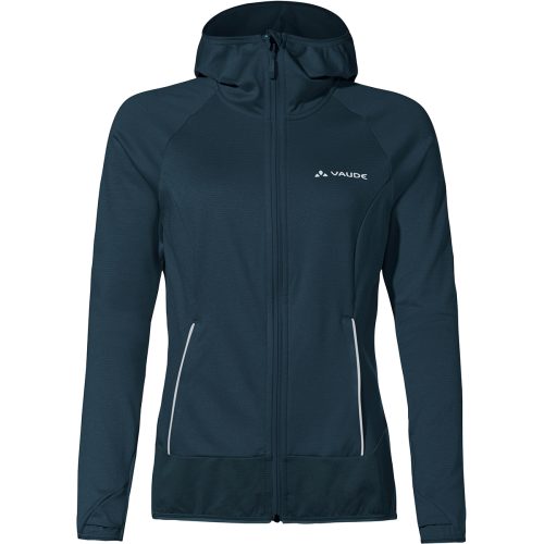 VAUDE - Fleecejacke mit Kapuze, für Damen, Dunkelblau, Größe 36