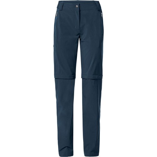 Vaude, Vaude Damen Farley Stretch Zo T-Zip II Hose (Größe XXS, blau)