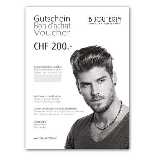 undefined, Gutschein