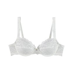 Luxury Desire BH mit Bügel, ungefüttert in weiss