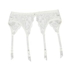 Luxury Desire Strapshalter in weiss