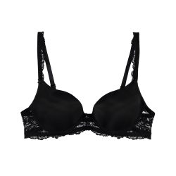 Luxury Desire BH mit Bügel, gefüttert in schwarz