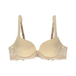 Luxury Desire BH mit Bügel, gefüttert in beige