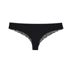 Cozy Beauty String in schwarz