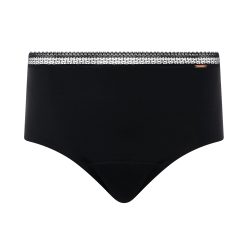 Period Panties Slip in schwarz