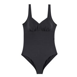 Swimsuit Badeanzug ohne Bügel ungefüttert in schwarz