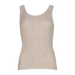Cashmere Sensation Tanktop in beige