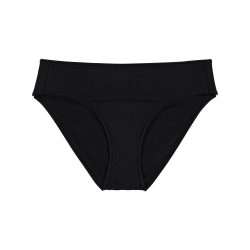 Cotton Beauty Slip in schwarz
