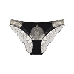 Raiana Slip in schwarz
