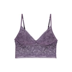 Rae BH ohne Bügel, gefüttert in violett