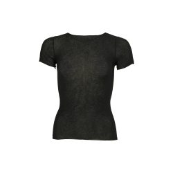Cashmere Sensation Shirt Kurzarm in schwarz