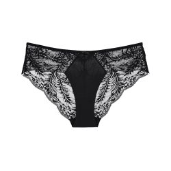 Lace Comfort Slip in schwarz