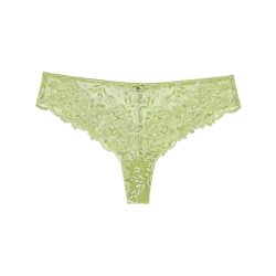 Luxury Desire Brazilian Slip in grün